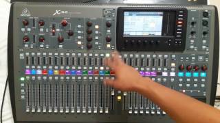 BEHRINGER X32ESPAÑOL configuraciones generales [upl. by Buatti]