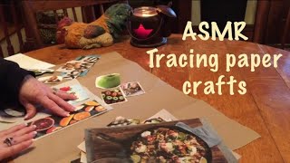 ASMR CraftsPage turning of plastic sheet protectors No talking Super crinkly [upl. by Payne337]