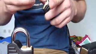 Burg Wächter Gamma 700 Padlock Picked Session 2 [upl. by Anehta]