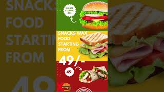 All Snacks At One Place Snacks Wax Snackswax [upl. by Izy]