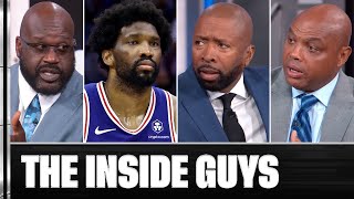 quotWere NOT Steel Workersquot 😳  Inside the NBA reacts to Joel Embiids load management  NBA on TNT [upl. by Fawcett255]