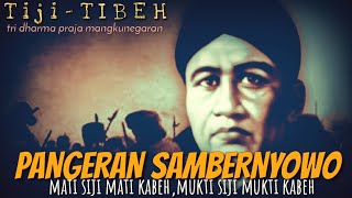 PANGERAN SAMBERNYOWO  mukti siji mukti kabeh utowo [upl. by Hector]