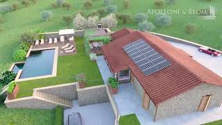 Lake view contemporary villa Passignano sul Trasimeno – Umbria [upl. by Rivard]