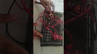 diode characteristics trainer [upl. by Sophi]