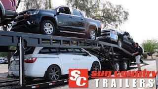 Next Generation Anniversary 5 Car Hauler Trailer by Sun Country [upl. by Dania253]