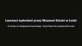 Laureaci 41 Konkursu im Władysława Strzemińskiego [upl. by Ameline]