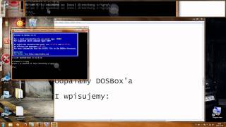 Uruchamianie aplikacji DOS na Windows7 [upl. by Aivek]