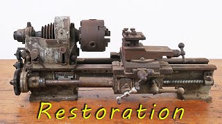 Restoration of old Lathe — C609（Gustav Esfeld MDO） [upl. by Nimajnab872]