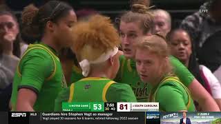 NCAA 6 South Carolina vs 10 Notre Dame Womans Basketball Full Game 2023 [upl. by Zahavi]