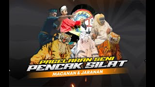 PAGELARAN SENI PENCAK SILAT MACANAN amp JARANAN PSA ABARABIR SEDEKAH BUMI 2023 [upl. by Nnoryt]