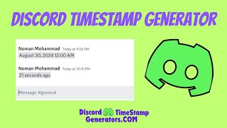 Setup Discord Secret Countdown amp Dynamic Timestamps  Discord Timestamp Generator Tutorial 2024 [upl. by Ayinat]