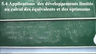 EPST ANNABA ANALYSE 1ERE ANNEE CHAPITRE5 FORMULES DE TAYLOR ET DEVELOPPEMENTS LIMITES DVD 35 [upl. by Seniag]