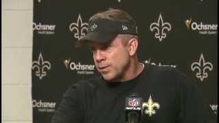 Sean Payton tells reporter to be quiet [upl. by Malan]