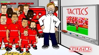 EPIC Animation of Liverpool 43 Dortmund by 442oons [upl. by Aynav]