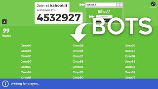 How to Spam a Kahoot Game with Bots [upl. by Hoffmann135]