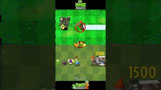 Pvz vs pvz 2  Doom Shroom Cactus Puff Shroom Plant Team Vs Gargantuar zombie Team shorts [upl. by Harol564]