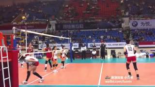 2542012 Volleyball Warmup match Japan and China 全日本女子バレー [upl. by Zellner]