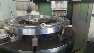 slewing bearing running in test [upl. by Housum767]