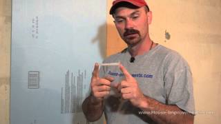 How To Attach Rigid Foam Insulation To Concrete [upl. by Odradlig]