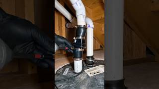 Replacing a sewage ejector pump and check valve 🚽💦 plumbing plumber asmr diy [upl. by Kenric]