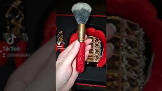 Glitz and Glam makeup brush set in red [upl. by Ettevol]