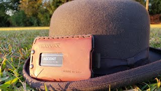 Awesome Review of TRAYVAX ASCENT minimalist wallet [upl. by Meg]