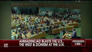 Iran President Ahmadinejad PWNS US amp Zionism at United Nations [upl. by Ignazio561]