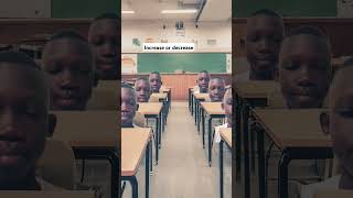 Increase or decrease trending tren funny schoollife comedy ronaldo messi [upl. by Fennell]