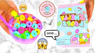 100 HONEST Kawaii Slime Company Review 137 Slime Package [upl. by Nois]