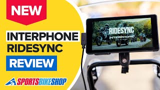 Interphone Ridesync smartphone connection system review  Sportsbikeshop [upl. by Karmen92]