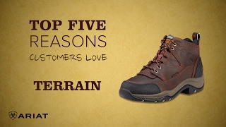 Top 5  Ariat Terrain Boot [upl. by Samohtnhoj50]