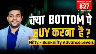 Nifty amp Bank Nifty Analysis For Tomorrow  Intraday Trading Stocks for 14 Nov 2024  Ep 827 [upl. by Adnuhsat449]