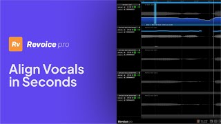 How To Align Vocals in Seconds with Revoice Pro 5 [upl. by Past280]