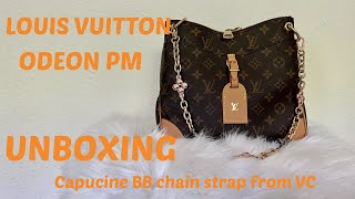 LOUIS VUITTON ODEON PM UNBOXING 2022 [upl. by Arraic826]