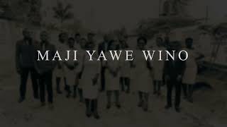 Ambassadors Yombo SDA  Maji yawe wino Official Lyrics video [upl. by Rhoda]