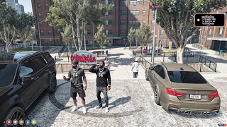 RSG BlockParty Got Raided By The Narcotics Police PART 1 In Paid In Full NYC  GTA RP [upl. by Etolas461]