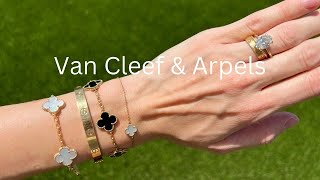 Van Cleef amp Arpels Unboxing  Vintage Alhambra Bracelet [upl. by Nannah]