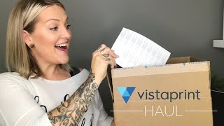 BUILDING YOUR BRAND amp Vistaprint Haul [upl. by Oterol]