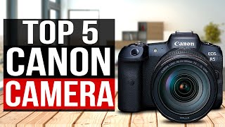 TOP 5 Best Canon Camera 2022 [upl. by Barnard823]