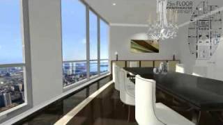 Aura at College Park  Penthouse Virtual Tour [upl. by Yttak745]