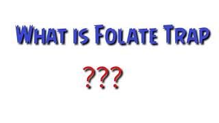 Folate trap  What is folate trap  Folate trap Biochemistry [upl. by Bricker]