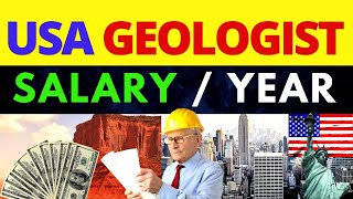 Geologist Salary in USA I Geologist Salary per month I Geology Job salary [upl. by Tearle]