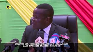 Registres des personnes physiques dans les communes  LAnip expose les grandes innovations etele [upl. by Irehs]