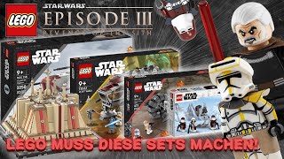 LEGO MUSS DIESE SETS ZUM 20TH ANNIVERSARY VON STAR WARS EP III MACHEN 🤩 [upl. by Eddi]