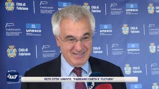 ETV Rete Città Unesco “Fabriano carta è cultura” [upl. by Inava]