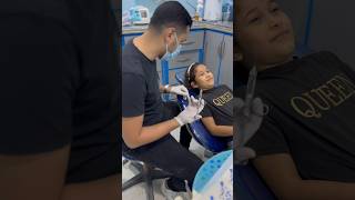 اشطر بنوته تأخذ حقنة البنج بدون خوف drabdullahsultandentist dentist explore بنجالاسنان [upl. by Yrgoerg827]