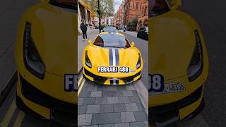 Ferrari Pista in Mayfair London [upl. by Seibold]