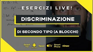 Discriminazione secondo tipo Tariffa a blocchi  Microeconomia Economia Politica  Esercizio [upl. by Justicz]