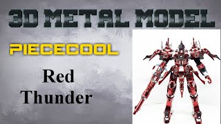 Piececool Build  Red Thunder [upl. by Kayla]