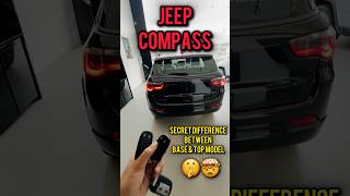 SECRET DIFFERENCE BETWEEN JEEP COMPASS BASE AND TOP MODEL  ₹10 lakh price difference [upl. by Edac991]